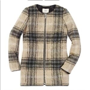 Aritzia Wilfred Laboratorie Plaid Jacket Size Medium